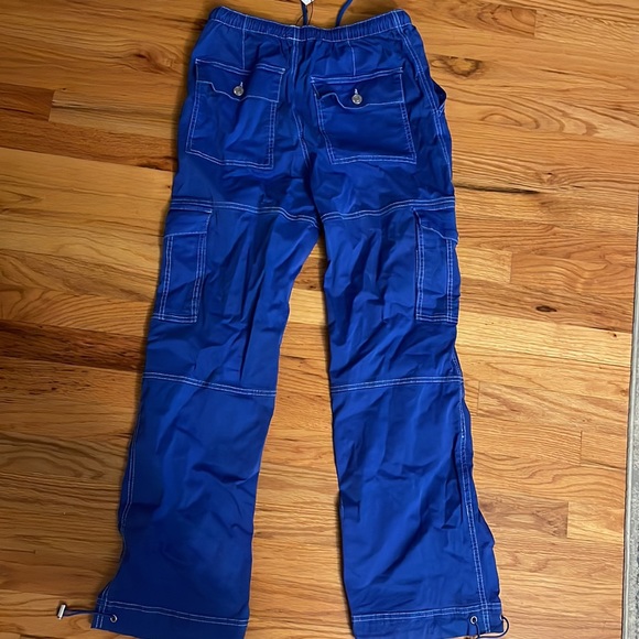 Blue Cargo pants - Picture 2 of 4